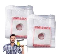 Bolsa Para Polvo De Martillo Eléctrico,Bolsa Recolector De Polvo Para De Mesa, Bolsa Colectora De Polvo De Aguas Residuales 100PCS, Bolsa Para Polvo Con Perforadora, Herramienta De Insta