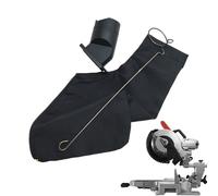 Bolsa para polvo de sierra, colector ligero con cable, bolsa ajustable de gran capacidad, accesorio de suministros de carpintería, contenedor de residuos de sierra ingletadora para cortador y máquina