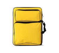 Bolsa Para Portafolio De Arte Mochila multifuncional for portafolio de artistas, bolso de hombro, bolsa de dibujo de viaje, mochila impermeable for bocetos de arte Para Tableros De Dibujo(Yellow)