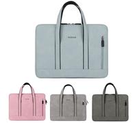 Bolsa para portátil de 14 a 15,6 pulgadas, compatible con MacBook Air Pro 13 y 15, Xiaomi, Dell, Huawei y HP - Maletín de negocios impermeable