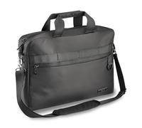 Bolsa para portátil PEDEA "Clutch" de 15,6 pulgadas (39,6 cm) Bolso bandolera para portátil con compartimento para tableta, negro