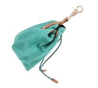 Bolsa para Premios de Mascotas con Base Reforzada y Ventana Transparente | Cierre Ajustable con Cordón, Divisores Interiores Múltiples, Resistente a Desgarros, Adecuado para Entrenamiento y Paseos