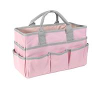 Bolsa para profesores mejorada 2023, 5 bolsas adicionales, interior de poliéster permanente, plegable, planificador de herramientas de jardín para teletrabajo, planificador de profesores de múltiples