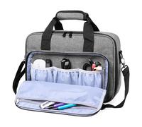 Bolsa para Proyector, Maletín para Proyectores con Divisor Desmontable, Funda para Proyector De Video, Bolsa De Transporte para Proyector, Organizador De Proyector con Correa para Accesorios