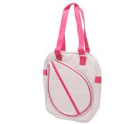 Bolsa para Raqueta de Bádminton Diseño Elegante Resistente Al Agua con Compartimento para Computadora Portátil para Deportes y Viajes 1-2 Raquetas (White)