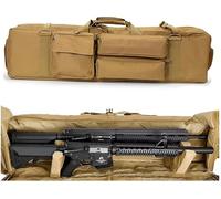 Bolsa para Rifle, Caja De Transporte para Arma De Tiro, Funda Escopeta, Airsoft Armas, Bolsa De Arma Táctica M249, para M249, M4A1, M16, AR15-100Cm/39 Pulgadas C