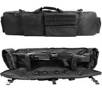 Bolsa para Rifle, Caja De Transporte para Arma De Tiro, Funda Escopeta, Airsoft Armas, Bolsa De Arma Táctica M249, para M249, M4A1, M16, AR15-100Cm/39 Pulgadas A