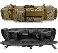 Bolsa para Rifle, Caja De Transporte para Arma De Tiro, Funda Escopeta, Airsoft Armas, Bolsa De Arma Táctica M249, para M249, M4A1, M16, AR15-100Cm/39 Pulgadas D