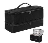 Bolsa para Secador Bolsa Protectora Organizadora de Peinado | De Mano Estuche de Viaje para Secador de Pelo, Rizador, Cepillo Térmico, Accesorios y de Secado y Peinado con Aire