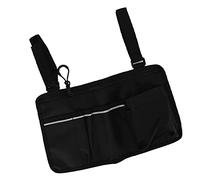 Bolsa para Silla de Ruedas, Bolsa Lateral para Silla de Ruedas con Correas Ajustables Bolsas para Silla de Ruedas de Tela Oxford 600D para Bebidas y Refrigerios, Vasos,