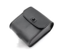 Bolsa para Sillín De Motocicleta, Equipaje para Herramientas Laterales Cuero PU para Kawasaki Bolsa de Equipaje Viaje para Motocicleta(Negro)