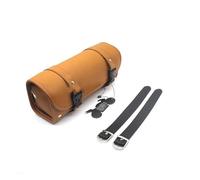 Bolsa para SILLÍN Motocicleta Alforja Caja Alforjas Organizador Herramientas Lateral Viaje para Harley para Sportster XL883 XL1200(Brown)