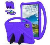 Bolsa para tableta, funda For Honor Pad 10 12.1 inch（2025) Case Kids Case Lightweight EVA Tablet Cover with Adjustable Strap, Shockproof Handle & Kickstand for Children Protective Shell(Purper)