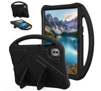 Bolsa para tableta, funda For Honor Pad 10 12.1 inch（2025) Case Kids Case Lightweight EVA Tablet Cover with Adjustable Strap, Shockproof Handle & Kickstand for Children Protective Shell(Svart)