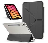 Bolsa para tableta, funda For iPad Mini 7 Case A17 Pro 2024/ Mini 6 2021 8.3 Inch Mini 7th/6th Generation Cases, Detachable Magnetic Slim Protective Cover, Transparent Stand Back Shell(Svart)