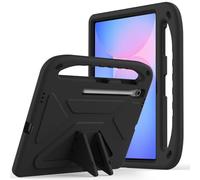 Bolsa para tableta, funda For Samsung Galaxy Tab S10 FE Plus 13.1 inch (2025) Case Shockproof Light Weight Handle Stand Protective Case Scratch Resistant Made of Kid-Friendly EVA Shell(Svart)