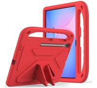 Bolsa para tableta, funda For Samsung Galaxy Tab S10 FE Plus 13.1 inch (2025) Case Shockproof Light Weight Handle Stand Protective Case Scratch Resistant Made of Kid-Friendly EVA Shell(Rosso)