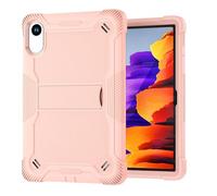 Bolsa para tableta, funda For Xiaomi Redmi Pad 2 Case 11 inch Released 2025, Rugged Hybrid Shockproof Rugged Protective Cases For Redmi PAD 2 11 Inch Tablet Cover With Built-in Stand(Rose Gold)