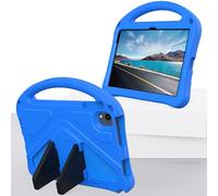 Bolsa para tableta, funda Funda ligera de EVA compatible con Urao C107 Jeazans OC101/C107 Android (2024), con correa ajustable, asa a prueba de golpes y soporte, carcasa protectora portátil.(Blu)