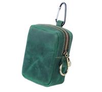 Bolsa para tarjetas de cinturón, carteras, riñoneras, bolsas divertidas, soporte para llaves, monedero, monedero, bolsa de almacenamiento de herramientas, verde oscuro