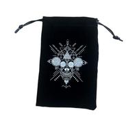 Bolsa para tarjetas de tarot, organizador de tarjetas de tarot, bolsa de tarjetas de brujería, bolsa de almacenamiento de tarjetas de tarot de tela de larga duración, cierre de cordón seguro, bolsa