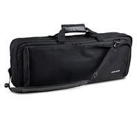 bolsa para teclado Basic, 65x24x9 cm, con bolsillo para partituras, negro, resistente al agua y a la rotura