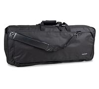 bolsa para teclado Basic, 85x32x10 cm, con bolsillo para música, negro, resistente al agua y a la rotura