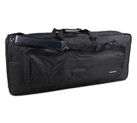 bolsa para teclado Basic, 96x37x15 cm, con bolsillo para música, negro, resistente al agua y a la rotura