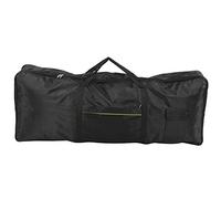 Bolsa para teclado de 61 teclas, duradera, ligera, impermeable, de tela Oxford, para órgano electrónico, piano, funda protectora para músicos y viajeros, color negro