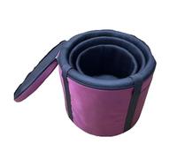 Bolsa para transportar la campana tibetana Bolsa de tela Oxford y juego capa protectora for cuencos tibetanos cristal, funda transporte, bolsa acolchada for cuenco tibetano(14 inch)