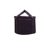 Bolsa para transportar la campana tibetana Estuche for cuencos de cristal, bolso for cantar, color púrpura, 10/12/14 pulgadas, bolsa for, piezas instrumentos percusión, accesorios(12 Inch)