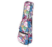 Bolsa para Ukelele Bolsillo, Correa Ajustable y Hombro | Plástico, para Ukelele y Correa, Transporte Ligero, Uso en Lluvia, Aprende o Toca