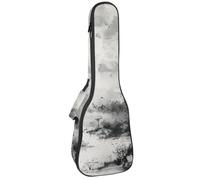 Bolsa para ukelele de 58,4 cm, con acolchado de varios perros, funda de transporte con almacenamiento y asa gruesa, Multicolor 06, 25.9x9x3.1in/66x23x8cm, Organizador de bolsas