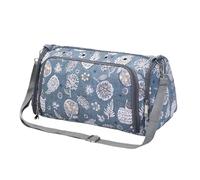 Bolsa para Utensilios de Tejer Bolsa de almacenamiento impermeable para herramientas de tejido, diseño diagonal, ideal para lanas, ganchos y accesorios de costura de viaje.(Color 6)