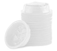 Bolsa para vómito con boquilla, 25 bolsas de vómito de 1000 ml, bolsa de trituración con anillo, espaciosas bolsas de vómito, para viajes, hospitales y uso doméstico