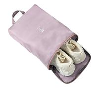 Bolsa para zapatos de viaje - bolsa protectora impermeable de viaje, tela Oxford transpirable, gran capacidad, para ropa deportiva, ropa de fitness, organizador de zapatero, Pasta de frijol color, ver