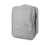 Bolsa para Zapatos de Viaje Que se Puede Utilizar con una Maleta con Ruedas de 30 × 22 × 16 cm Bolsa de Almacenamiento para Zapatos Deportivos al Aire Libre (Gris)