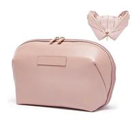 Bolsa paralela para Mujer, Bolsa de Maquillaje con múltiples Compartimentos Que se Abre de Forma Plana, Organizador de Viaje Impermeable con Apertura de 90° para cosméticos y artículos de Toca