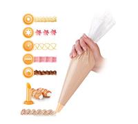 BOLSA PASTELERA DELICIA 30CM, 10PZS, 6 BOQUILLAS