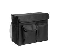 Bolsa Patinete Eléctrico Cesta Delantera de Manillar Multibolsillos | Bolsa de Almacenamiento para Bici y Scooter Móvil Agua Equipo Herramienta Silla de Ruedas Carretera Montaña