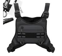 Bolsa Pechera Hombre | Mochila Pecho Portamóviles para Running - Bolso Impermeable Ajustable Portátil para Teléfono para Correr Ciclismo Viaje Senderismo Trabajo