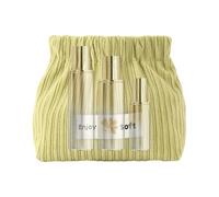 Bolsa pequeña de pana para cosméticos, bolsa de cosméticos de pana | Bolsa de cosméticos pequeña en A | Bolsa organizativa de maquillaje, bolsas de almacenamiento para niñas, don, Verde, Fare