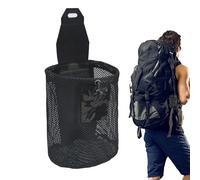 Bolsa pequeña para almacenamiento de herramientas, bolsa de malla portátil para organizadores de espacio, actividades al aire libre, ciclismo, viajes, escalada, senderismo, camping, organización de