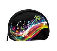 Bolsa pequeña para Guardar Toallas sanitarias y Maquillaje con música Colorida, Monedero para cosméticos de Mujer
