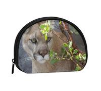 Bolsa pequeña para Guardar Toallas sanitarias y Maquillaje Cougar, Monedero para cosméticos de Mujer