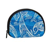 Bolsa pequeña para Guardar Toallas sanitarias y Maquillaje Magical Dolphin, Monedero para cosméticos de Mujer