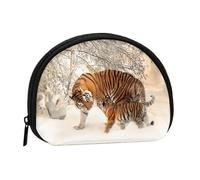Bolsa pequeña para Guardar Toallas sanitarias y Maquillaje Tiger Baby Tigerfamile Young, Monedero para cosméticos de Mujer
