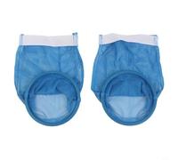 Bolsa permanente para limpiador de piscinas Hayward serie W530, sustituye a AXW538, tela de malla para hojas, ramitas, escombros, limo, arena, fácil de instalar, lavable, reutilizable (paquete de 2)