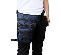 Bolsa Pierna Moto Bolso de la Pierna de los Hombres para los Hombres Fanny Pack Belt Drop Drop Messenger Hombro Viaje Trekking Canvas/Nylon Motocicleta Asalto Bolsas de la Cintura (Color : 5)