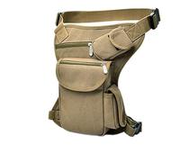 Bolsa Pierna Moto, Pernera Moto Bolsa cartuchera de Lona for Hombre, riñonera, Bolsa for Pantalones, for, Cuna Cadera, Bandolera Mensajero Multifuncional for Viaje for Motocicleta(4)